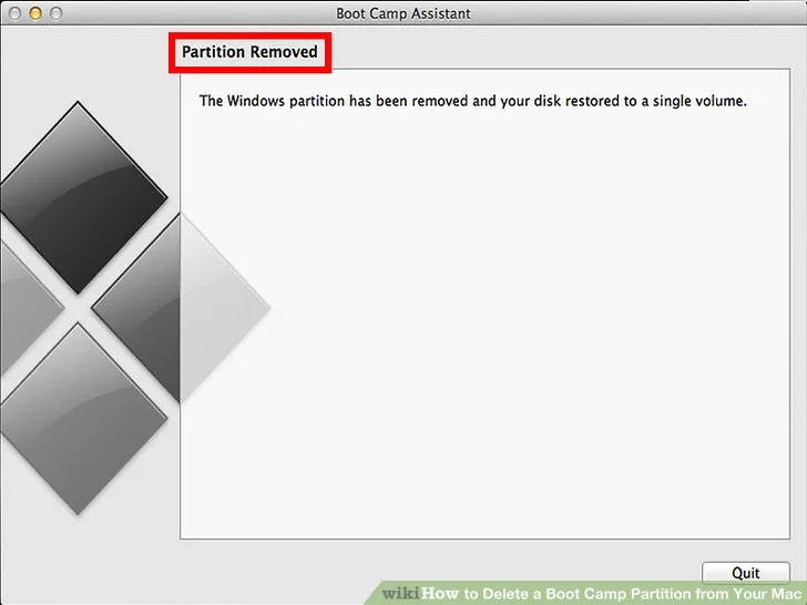 Increase windows partition boot camp